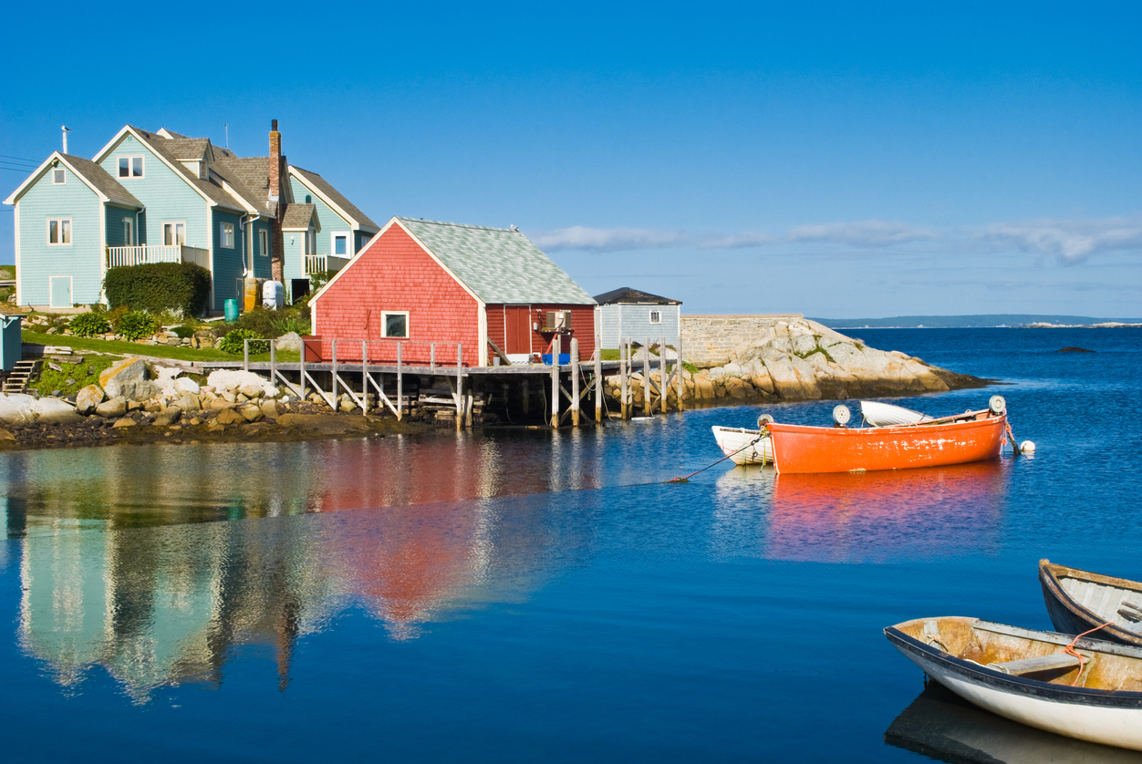 Fisherman's house and boats.