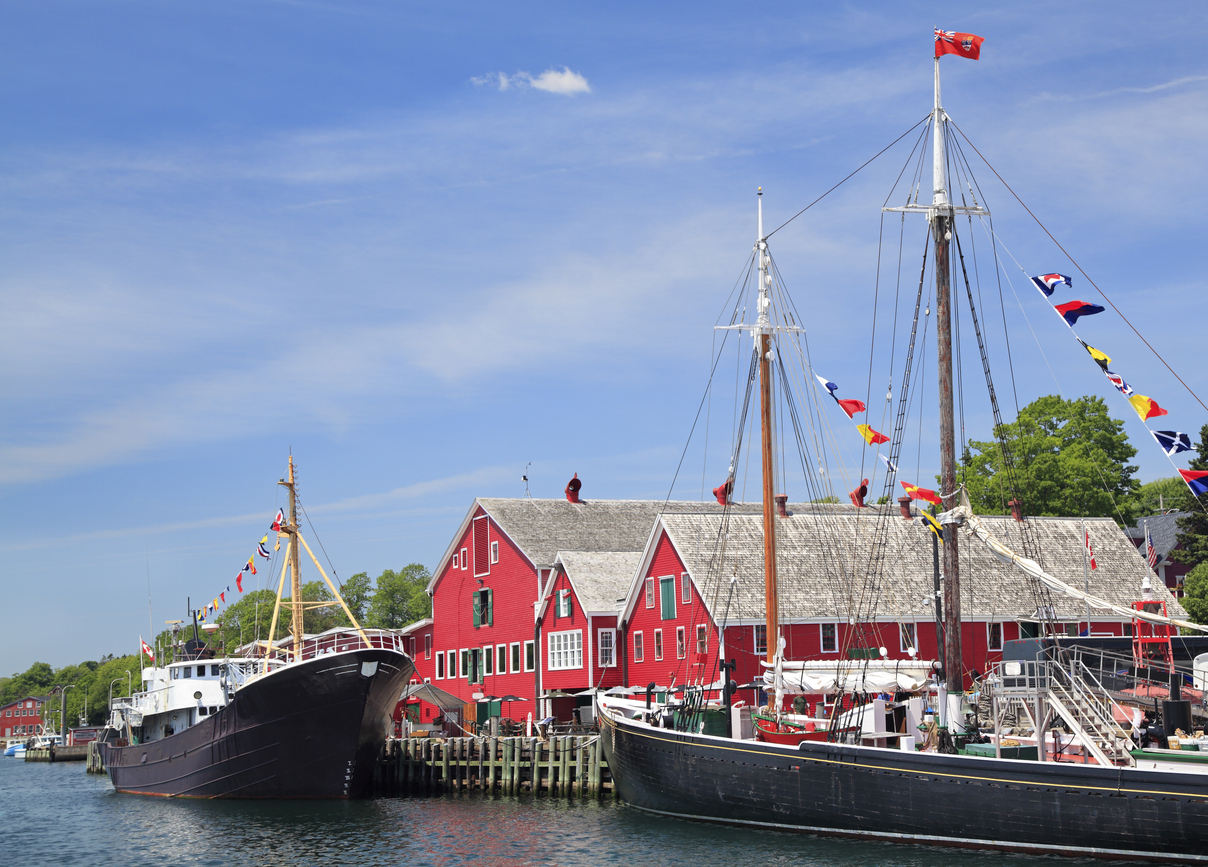 Lunenburg waterfront, Nova Scotia, Canada